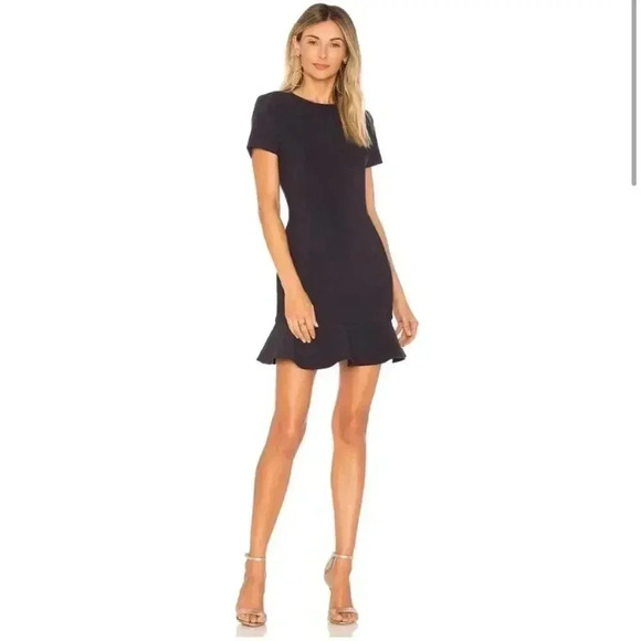 NWT Likely Beckett Shortsleeve Mini Dress Navy size 4 - Picture 12 of 13